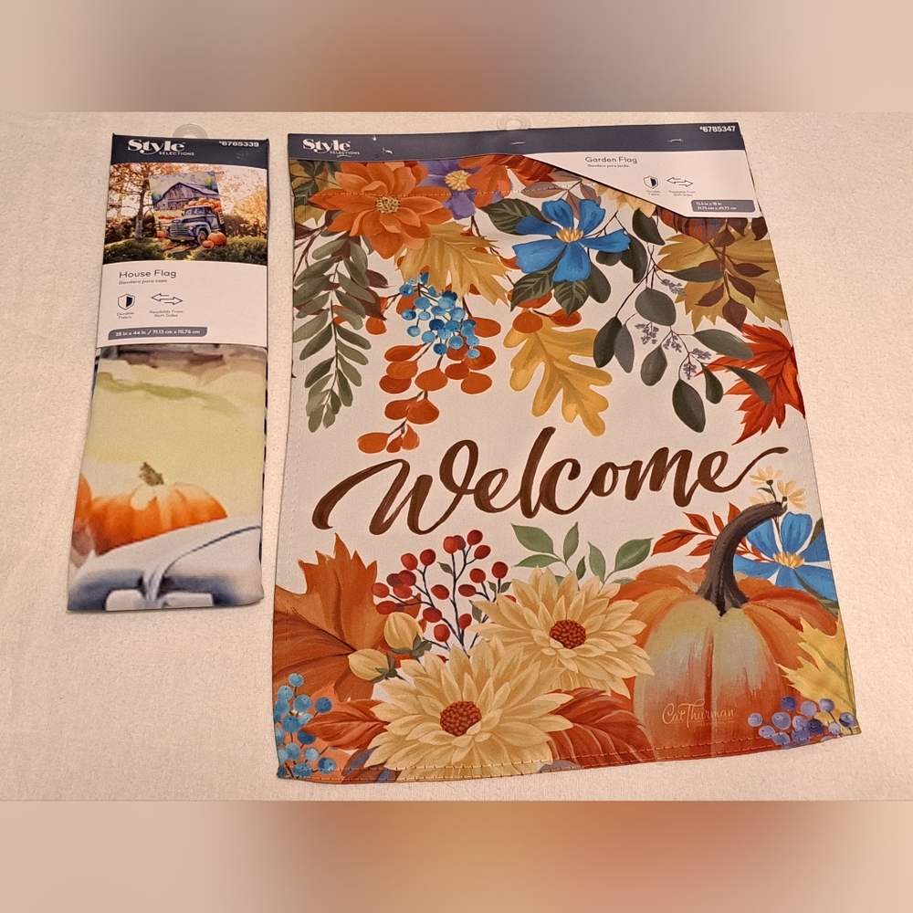 Garden Flag House Flag Bundle Car Fall Outdoor New